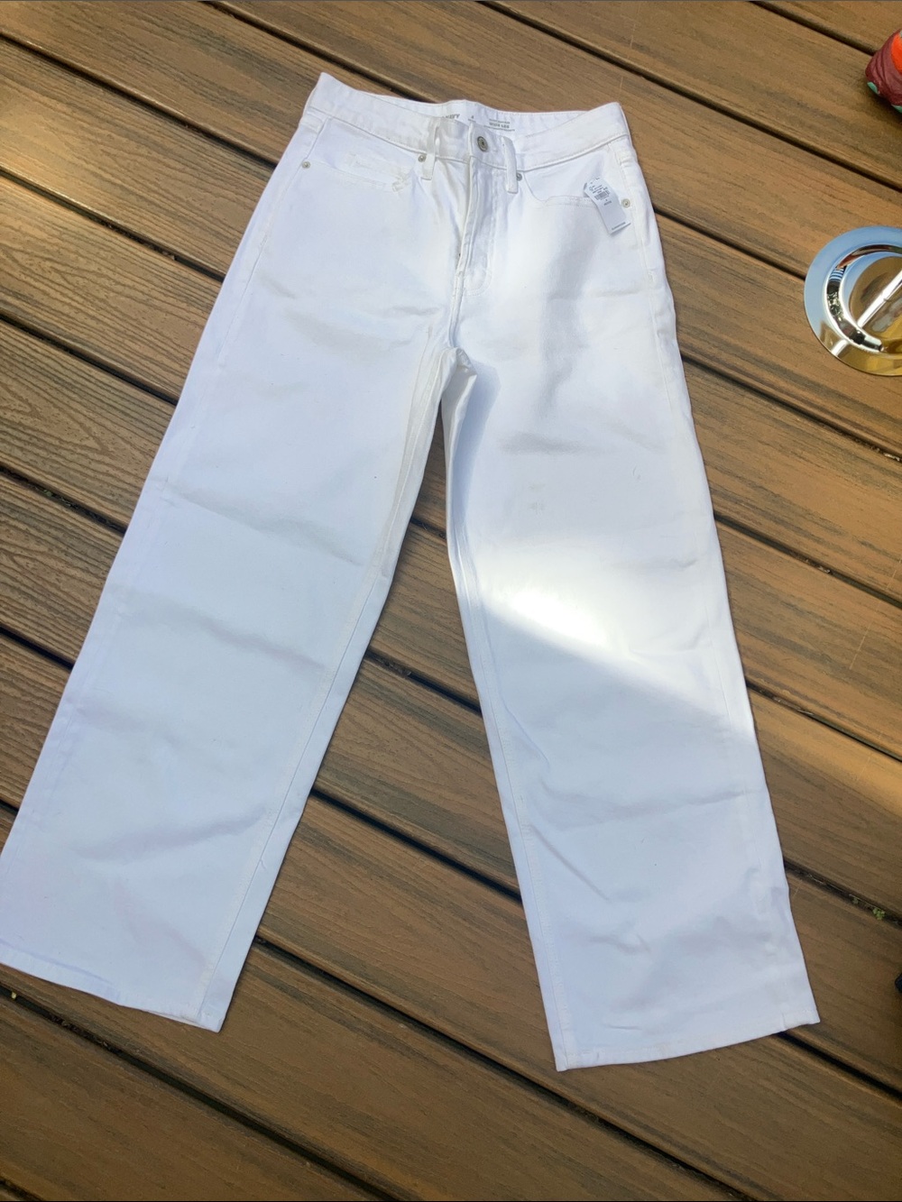 OLD NAVY EXTRA HIGH RISE WIDE LEG WOMENS  JEANS